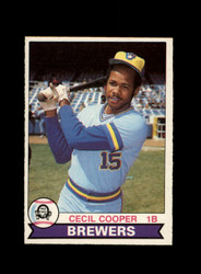1979 CECIL COOPER O-PEE-CHEE #163 BREWERS *G7350