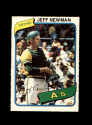 1980 JEFF NEWMAN O-PEE-CHEE #18 A'S *G7677