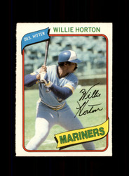 1980 WILLIE HORTON O-PEE-CHEE #277 MARINERS *G7680