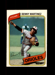1980 DENNY MARTINEZ O-PEE-CHEE #2 ORIOLES *G7692