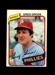 1980 GREG GROSS O-PEE-CHEE #364 PHILLIES *G7694