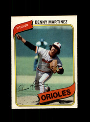 1980 DENNY MARTINEZ O-PEE-CHEE #2 ORIOLES *G7708