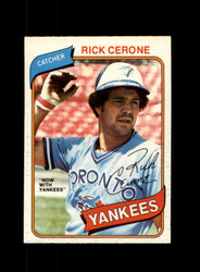 1980 RICK CERONE O-PEE-CHEE #311 YANKEES *G7730