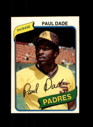 1980 PAUL DADE O-PEE-CHEE #134 PADRES *G7741