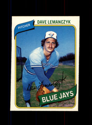 1980 DAVE LEMANCZYK O-PEE-CHEE #68 BLUE JAYS *G7750