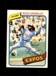 1980 ROSS GRIMSLEY O-PEE-CHEE #195 EXPOS *G7762