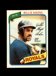 1980 WILLIE AIKENS O-PEE-CHEE #191 ROYALS *G7786