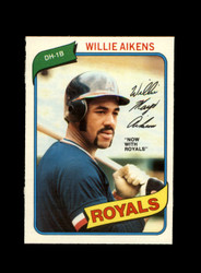 1980 WILLIE AIKENS O-PEE-CHEE #191 ROYALS *G7790