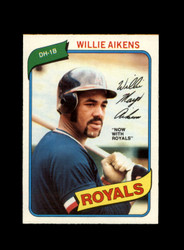 1980 WILLIE AIKENS O-PEE-CHEE #191 ROYALS *G7791