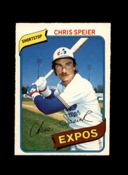 1980 CHRIS SPEIER O-PEE-CHEE #168 EXPOS *G7807