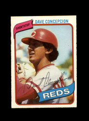 1980 DAVE CONCEPCION O-PEE-CHEE #117 REDS *G7810