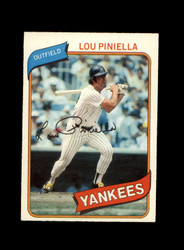 1980 LOU PINIELLA O-PEE-CHEE #120 YANKEES *G7816