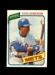 1980 STEVE HENDERSON O-PEE-CHEE #156 METS *G7823