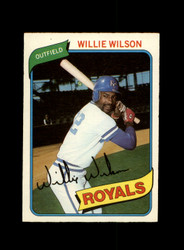 1980 WILLIE WILSON O-PEE-CHEE #87 ROYALS *G7830