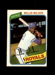 1980 WILLIE WILSON O-PEE-CHEE #87 ROYALS *G7831