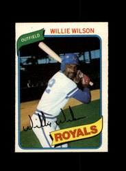 1980 WILLIE WILSON O-PEE-CHEE #87 ROYALS *G7832
