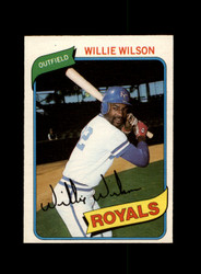 1980 WILLIE WILSON O-PEE-CHEE #87 ROYALS *G7834