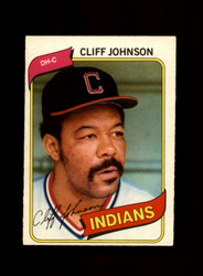 1980 CLIFF JOHNSON O-PEE-CHEE #321 INDIANS *G7840