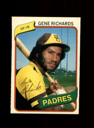 1980 GENE RICHARDS O-PEE-CHEE #323 PADRES *G7842