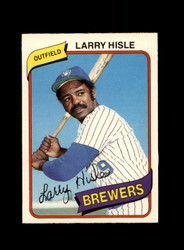 1980 LARRY HISLE O-PEE-CHEE #222 BREWERS *G7852