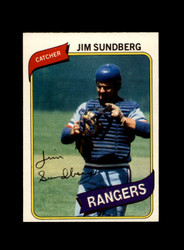 1980 JIM SUNDBERG O-PEE-CHEE #276 RANGERS *G7862