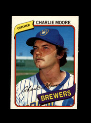 1980 CHARLIE MOORE O-PEE-CHEE #302 BREWERS *G7863