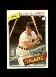 1980 CHAMP SUMMERS O-PEE-CHEE #100 TIGERS *G7895