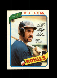 1980 WILLIE AIKENS O-PEE-CHEE #191 ROYALS *G7909