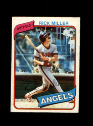 1980 RICK MILLER O-PEE-CHEE #27 ANGELS *G7914