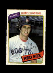 1980 BUTCH HOBSON O-PEE-CHEE #216 RED SOX *G7916