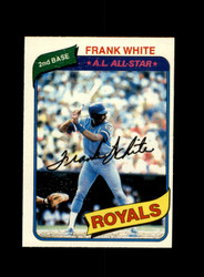 1980 FRANK WHITE O-PEE-CHEE #24 ROYALS *G7923