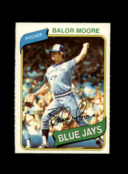 1980 BALOR MOORE O-PEE-CHEE #6 BLUE JAYS *G7924