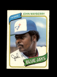 1980 JOHN MAYBERRY O-PEE-CHEE #338 BLUE JAYS *G7945