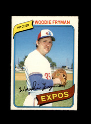 1980 WOODIE FRYMAN O-PEE-CHEE #316 EXPOS *G7952