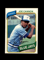 1980 JOE CANNON O-PEE-CHEE #118 BLUE JAYS *G7956