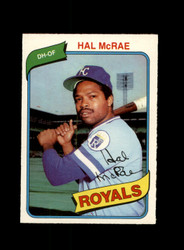 1980 HAL MCRAE O-PEE-CHEE #104 ROYALS *G7967
