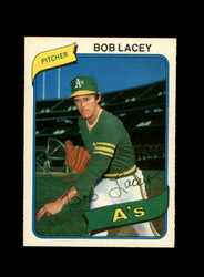 1980 BOB LACEY O-PEE-CHEE #167 A'S *G7979