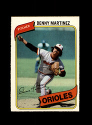 1980 DENNY MARTINEZ O-PEE-CHEE #2 ORIOLES *G8000