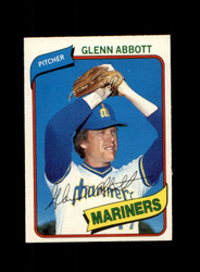 1980 GLENN ABBOTT O-PEE-CHEE #92 MARINERS *G9008