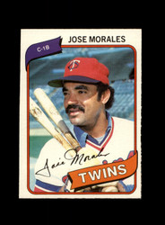 1980 JOSE MORALES O-PEE-CHEE #116 TWINS *G9030
