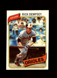 1980 RICK DEMPSEY O-PEE-CHEE #51 ORIOLES *G9032