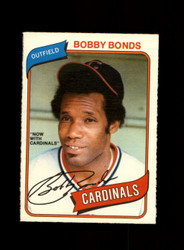 1980 BOBBY BONDS O-PEE-CHEE #215 CARDINALS *G9035