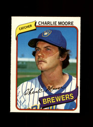 1980 CHARLIE MOORE O-PEE-CHEE #302 BREWERS *G9038