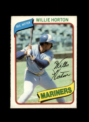 1980 WILLIE HORTON O-PEE-CHEE #277 MARINERS *G9065