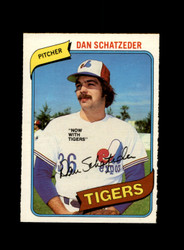 1980 DAN SCHATZEDER O-PEE-CHEE #140 TIGERS *G9106