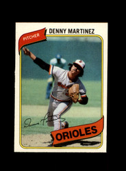 1980 DENNY MARTINEZ O-PEE-CHEE #2 ORIOLES *G9123