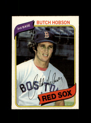 1980 BUTCH HOBSON O-PEE-CHEE #216 RED SOX *G9133