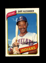 1980 GARY ALEXANDER O-PEE-CHEE #78 INDIANS *G9137