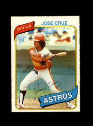 1980 JOSE CRUZ O-PEE-CHEE #367 ASTROS *G9141