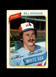 1980 BILL ATKINSON O-PEE-CHEE #133 WHITE SOX *G9142